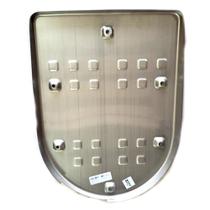 Protecao silencioso volvo fh-13 euro 5 inox redondo compativ