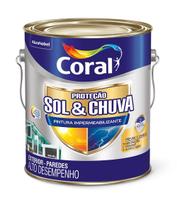 Proteção Sol & Chuva Pintura Impermeabilizante Branco - Coral