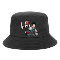 Proteção solar Bucket Hat My Hero Academia Midoriya Izuku Proteção solar Bucket Hat My Hero Academia Midoriya Izuku