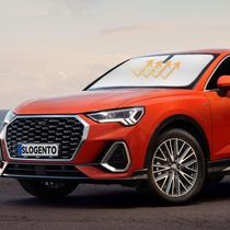 Proteção solar de pára-brisa para Audi Q3 2019-2024 2025 SLOGENTO