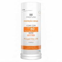Proteção Solar em Bastão com Cor Profuse FPS 80