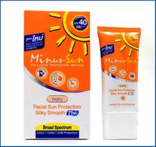 Proteção solar facial Minus (Sol) Sun SPF40 PA+++ Ivory 30mL Proteção solar facial Minus (Sol) Sun SPF40 PA+++ Ivory 30mL