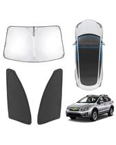 Proteção solar Karltys Windshield 3 peças para Subaru Crosstrek 2013-17