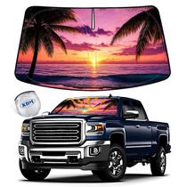 Proteção solar KDM Windshield para Chevy Silverado 2014-2019