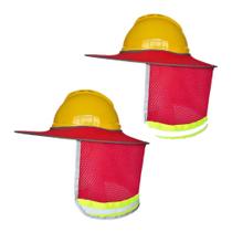 Proteção solar para capacete XIAKE Full Brim com tiras refletivas