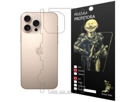 Proteção Traseira Fosca Transparente Para iPhone 16 Series