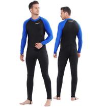 Proteção UV de corpo inteiro Diving Skin COPOZZ para homens Black M Proteção UV de corpo inteiro Diving Skin COPOZZ para homens Black M