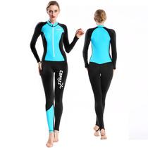 Proteção UV de corpo inteiro Diving Skin COPOZZ para mulheres S