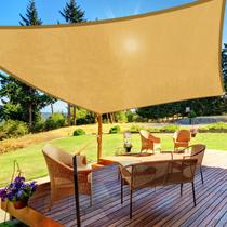 Proteção UV resistente Sun Shade Sail HappyTrends 10'x13'