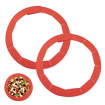 Protector de Corteza para Pastel Ajustable SCKVAOU de Silicona 22-29 cm, Paquete de 2 Protector de Corteza para Pastel Ajustable SCKVAOU de Silicona 22-29 cm, Paquete de 2