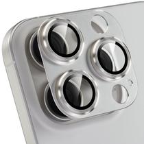 Protector de lente para cámara iPhone 16 Pro Max Choiche, vidrio templado 9H