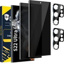 Protector de Pantalla de Privacidad Arshek Galaxy S22 Ultra 5G Paquete de 2