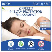 Protector para Almohada Cuerpo Cuatro Estaciones Esenciales 53x140 cm Impermeable