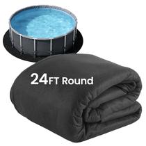 Protector para Forro de Piscina Redonda Poolvio 7,5 m Barrera contra Perforaciones