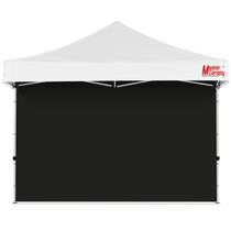 Protector Solar para Carpa MASTERCANOPY 12x12 pies Negro con Pared Lateral
