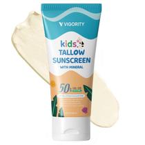 Protector Solar Vigority Kids de Sebo con SPF 50 Mineral 100 ml Protector Solar Vigority Kids de Sebo con SPF 50 Mineral 100 ml
