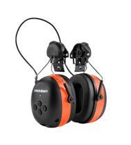 Protectores Auditivos Bluetooth PROHEAR 037 con Adaptador para Casco de Seguridad Naranja