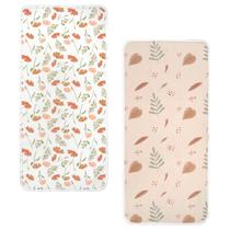 Protectores Impermeables para Cambiador haakaa 100% Algodón (2 piezas)