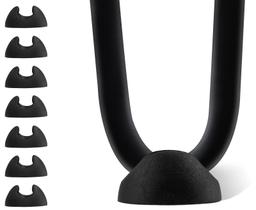 Protectores para Patas de Muebles Waziaqoc Goma Negra 3/8 y 1/2"