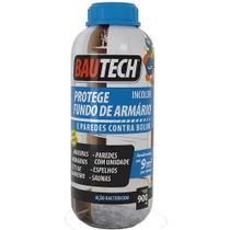 Protege Umidade Bolor Fundo Armário e Paredes 900ml - 20650 - BAUTECH Protege Umidade Bolor Fundo Armário e Paredes 900ml - 20650 - BAUTECH