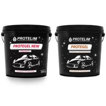 Protegel New Finalizador + Protegel Revitaliza Plásticos e Pneus 3,1kg