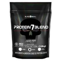 Protein 7 Blend (sc) 1,8 Kg - Black Skull (amendoim) Protein 7 Blend (sc) 1,8 Kg - Black Skull (amendoim)