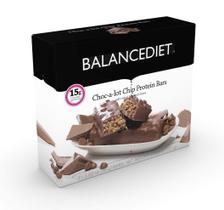 Protein Bar BalanceDiet, 15 g de proteína, baixo teor de carboidratos, 7 barras