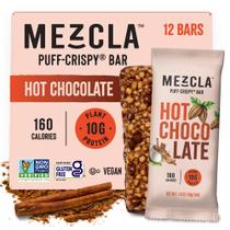 Protein Bars Mezcla Puff Crispy Hot Chocolate 10g, pacote com 12