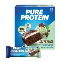 Protein Bars Pure Protein Chocolate Menta Cookie 50g x12