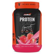 Protein black goumert 900g pote iougurte de morango