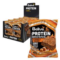 Protein Brownie Caramelo Salgado BELIVE Zero 40g (Display 10und) Protein Brownie Caramelo Salgado BELIVE Zero 40g (Display 10und)