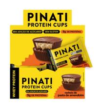 Protein Cups Amendoim PINATI 21g (Display 18 unidades)