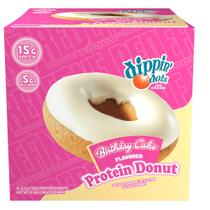 Protein Donut Redefine Foods Dippin' Dots Birthday Cake 8 ct
