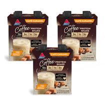 Protein Shake Atkins Café Caramel Sabor Café Gelado 12x330ml
