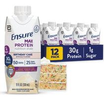 Protein Shake Ensure Max Birthday Cake 330 ml 30 g de proteína