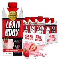 Protein Shake Labrada Lean Body Morango 40g Proteína 500mL