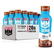 Protein Shake Muscle Milk Zero Chocolate 330 ml (pacote com 12)