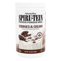 Protein Shake NaturesPlus SPIRU-TEIN Biscoitos e Creme 520g