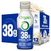 Protein Shake Orgain Dairy Isolate Milk Vanilla 414mL 12P
