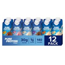 Protein Shake Pure Protein 30g com vitaminas 325ml, pacote com 12 Protein Shake Pure Protein 30g com vitaminas 325ml, pacote com 12