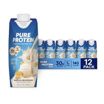 Protein Shake Pure Protein Vanilla 30g, pacote com 12 unidades, 325 ml Protein Shake Pure Protein Vanilla 30g, pacote com 12 unidades, 325 ml