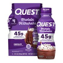 Protein Shake Quest Nutrition Chocolate 45g Proteína 4x414ml Protein Shake Quest Nutrition Chocolate 45g Proteína 4x414ml