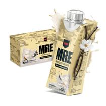 Protein Shake REDCON1 MRE, pronto para beber, baunilha, 355 ml (pacote com 12)