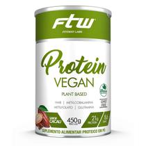 Protein vegan 450 g - fitoway (cacau) Protein vegan 450 g - fitoway (cacau)