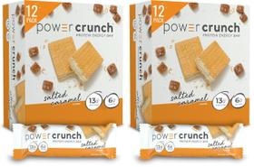 Protein Wafer Bars Power Crunch Salted Caramel 40 g 24 unidades Protein Wafer Bars Power Crunch Salted Caramel 40 g 24 unidades