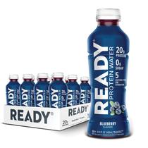 Protein Water Ready Blueberry 500mL 20g Isolado de proteína de soro de leite