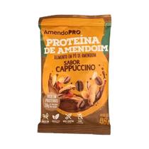 Proteina de Amendoim - 1 Unidade 40g Cappuccino - AmendoPró