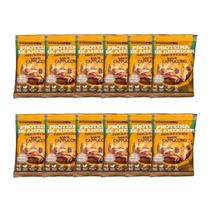 Proteina de Amendoim - 12 Unidades 40g Cappuccino - AmendoPro