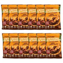 Proteina de Amendoim - 12 Unidades 40g Chocolate - AmendoPro