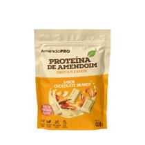 Proteina de Amendoim Amendopro 400g Chocolate branco Proteina de Amendoim Amendopro 400g Chocolate branco